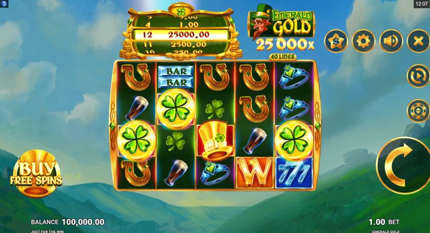 Emerald Gold เกมสล็อตเล่นง่าย