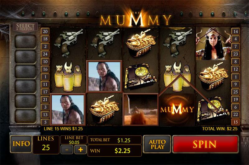 The Mummy เกมสล็อตเล่นง่าย