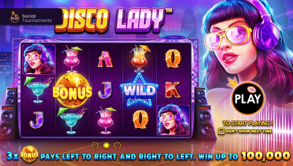 Disco Lady เกมสล็อตโบนัสรางวัลแตกโหด ได้เงินจริง
