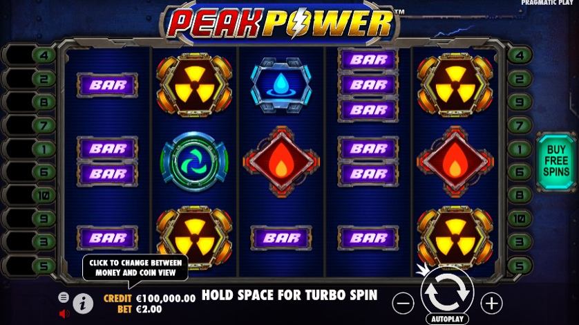 Peak Power เกมสล็อตเว็บตรง สมัครฟรี